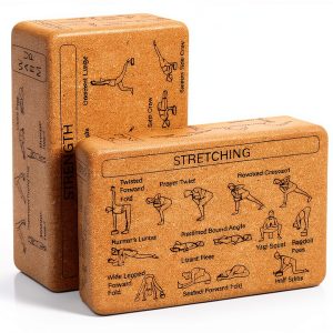 Halloscume Cork Yoga Blocks Set of 2-0
