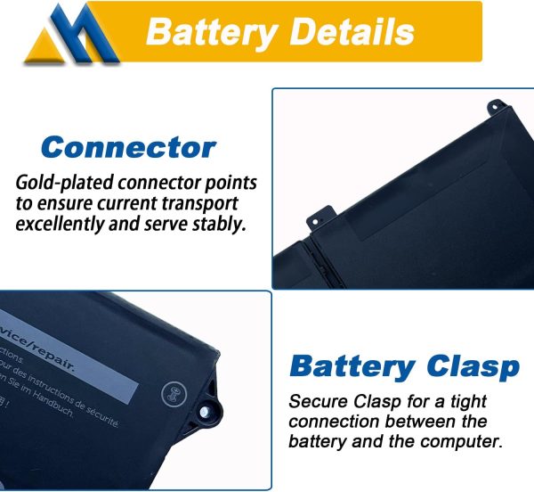 Dell Laptop Battery RJ40G 63Wh Lithium-ion-3
