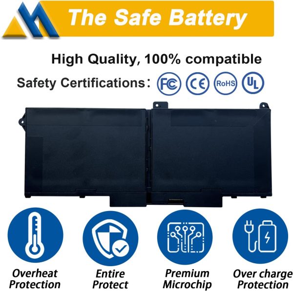 Dell Laptop Battery RJ40G 63Wh Lithium-ion-2