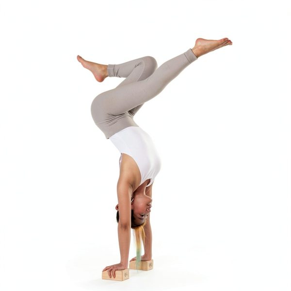Yoga Balance Block WoodPower Portable Wood-2