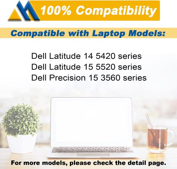 Dell Laptop Battery RJ40G 63Wh Lithium-ion-4