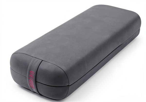 SIMIAN Yoga Bolster Dark Grey Rectangular Foam-0