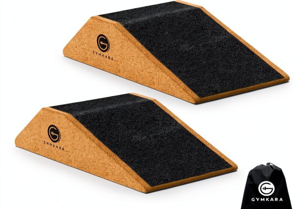 Gymkara Squat Wedge Cork Blocks Elevate Heels-0