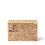 ORW Cork Yoga Block Natural Support for All Levels-0