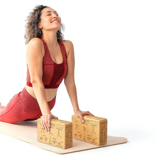 Halloscume Cork Yoga Blocks Set of 2-1