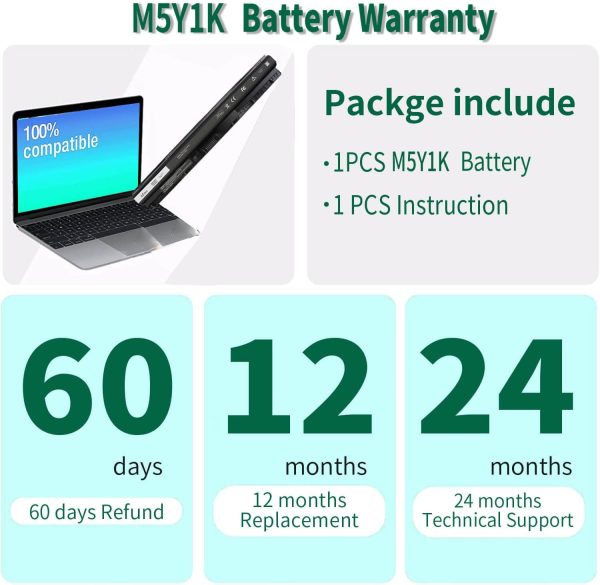 Dell M5Y1K Laptop Battery Replacement-4