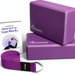 STUHOO Yoga Blocks Purple EVA Foam Sports Outdoors-0