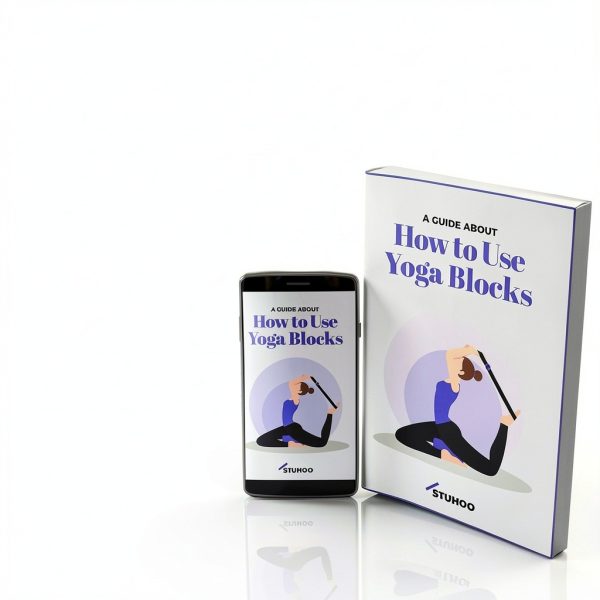 STUHOO Yoga Blocks Purple EVA Foam Sports Outdoors-3