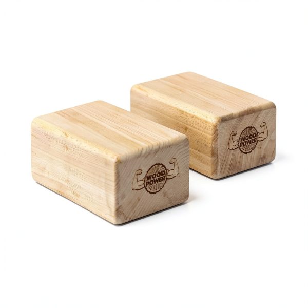 Yoga Balance Block WoodPower Portable Wood-6