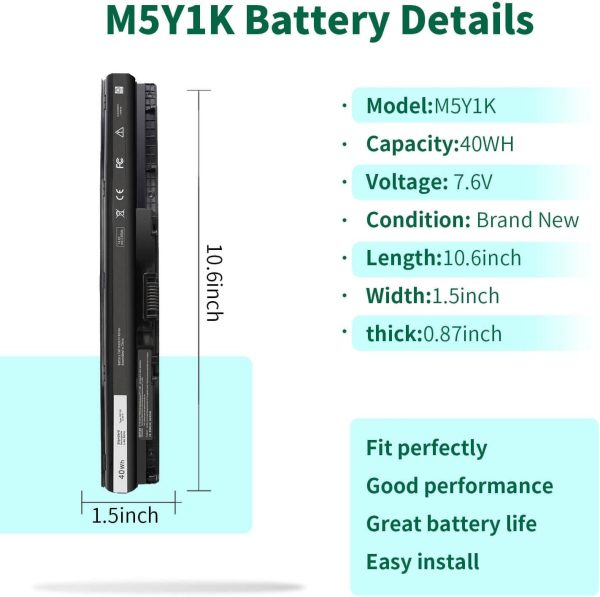 Dell M5Y1K Laptop Battery Replacement-2