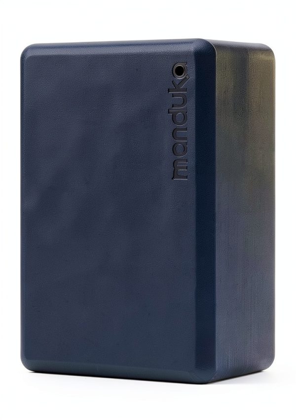 Manduka Yoga Block Midnight Foam Recycled EVA-0