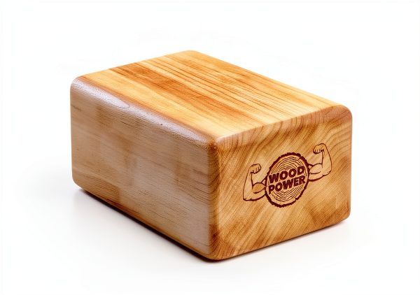 Yoga Balance Block WoodPower Portable Wood-3