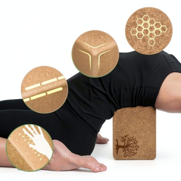 Cork Yoga Blocks TSYPAIRS Eco Friendly-1