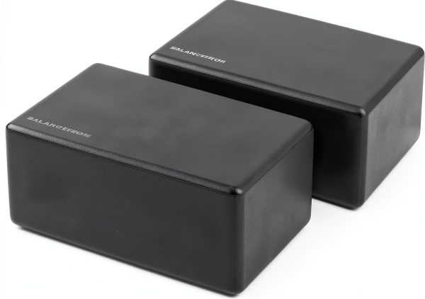 Fitvids Yoga Blocks High Density Foam Black-2
