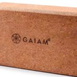 Cork Yoga Brick Gaiam Yoga Block Eco Friendly Grip-0